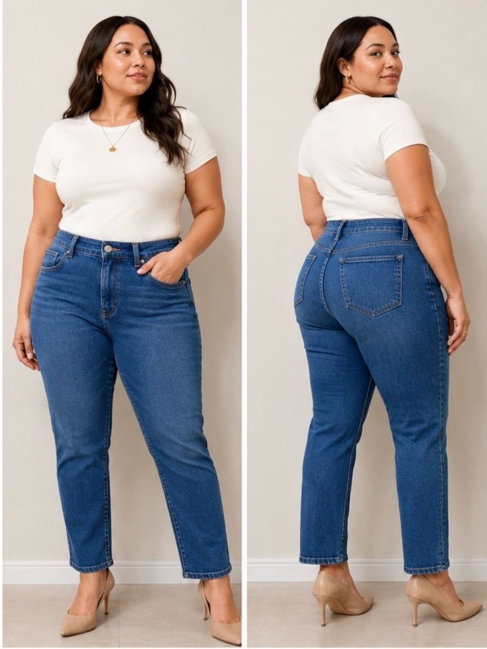 Universal Standard Women’s High Rise Skinny Jeans Blue Size 12